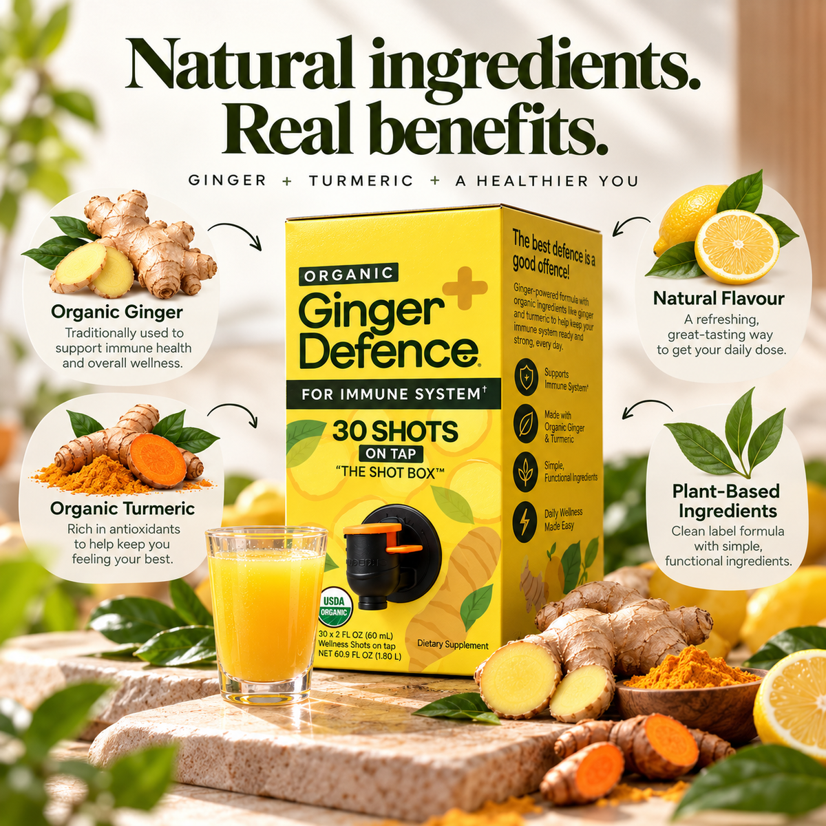 Ginger Defense Shots